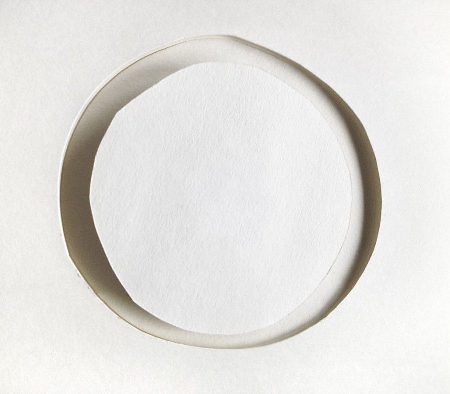 My Daily Circle, 160513, papercut object, 13x13cm
